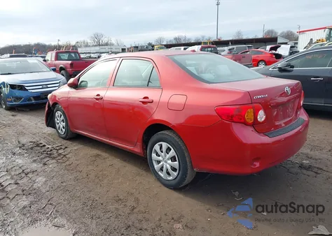 2009 Toyota Corolla Le from USA, damaged, VIN 2T1BU40E39C115873